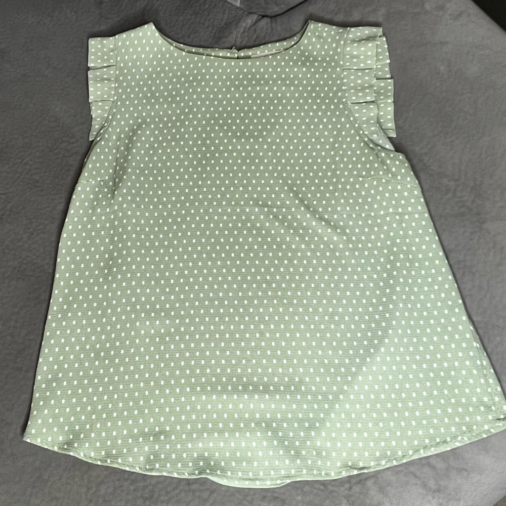 Monteau Mint Green Blouse